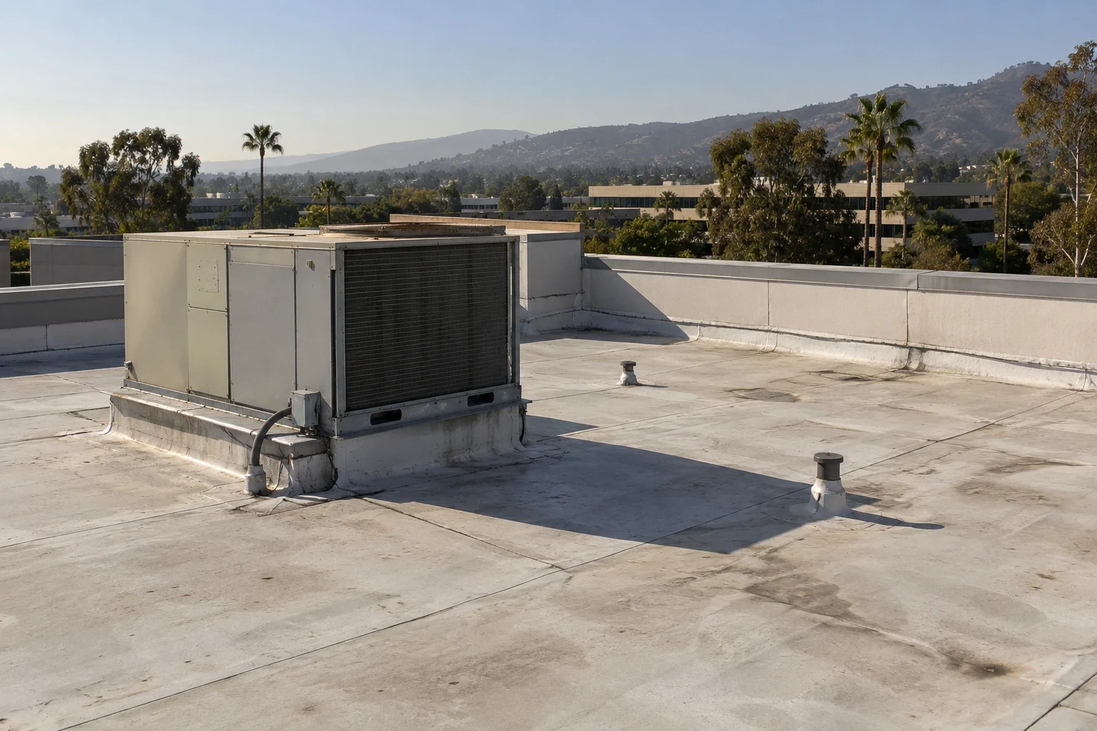 Office building roofing in Salinas, CA Office building roofing in Salinas, CA