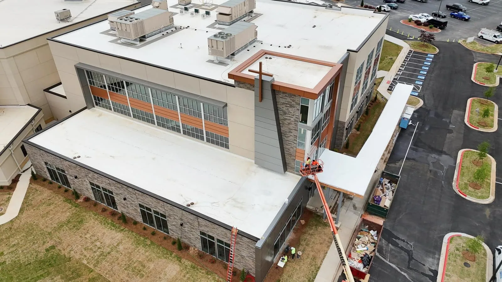 Commercial roof inspection in Salinas, CA